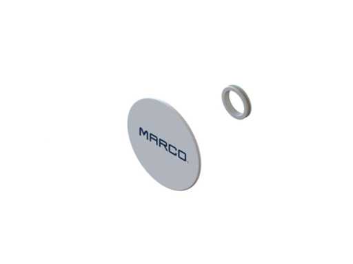 Marco R50 000 06 200 mm Whistle Protection Spare Cap White