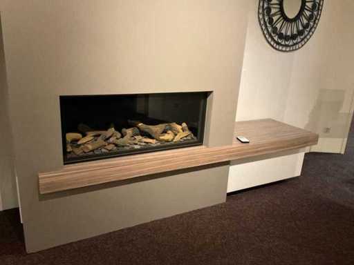 Bellfires Horizon Bell kleiner eingebauter Gaskamin