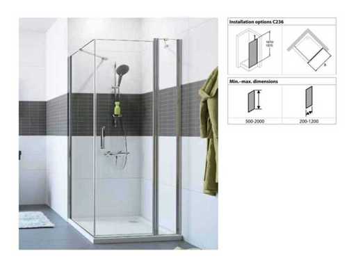 Hüppe 900 C23604 087 321 Kabina prysznicowa