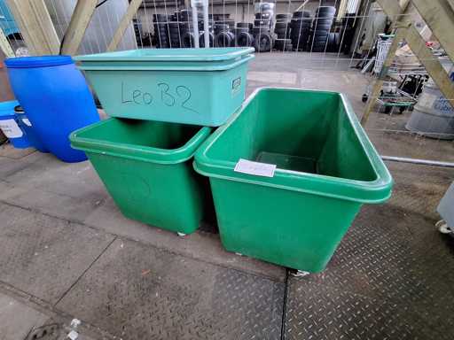   4 boîtes environnementales vertes