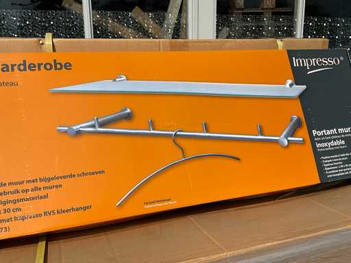 29x Impresso Wandgarderobe