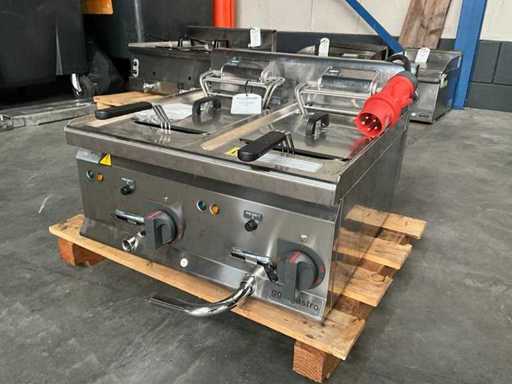 ggmgastro EFB663H-10+10 Dubbele friteuse