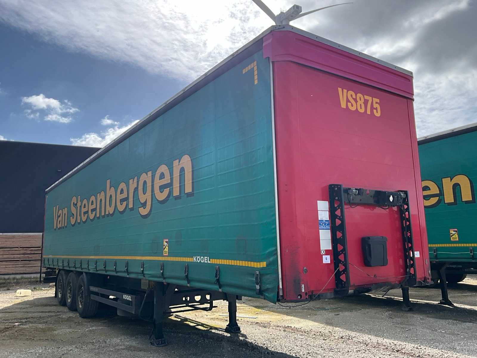 2019 KÖGEL SN 24 Curtainsider-Sattelauflieger