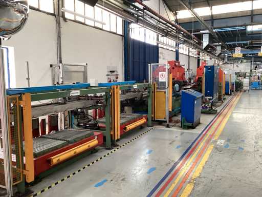 Roll forming line