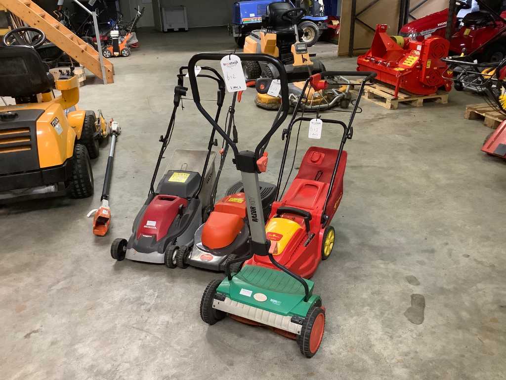 honda,wolf,flymo,brill Lawn mower (4x)