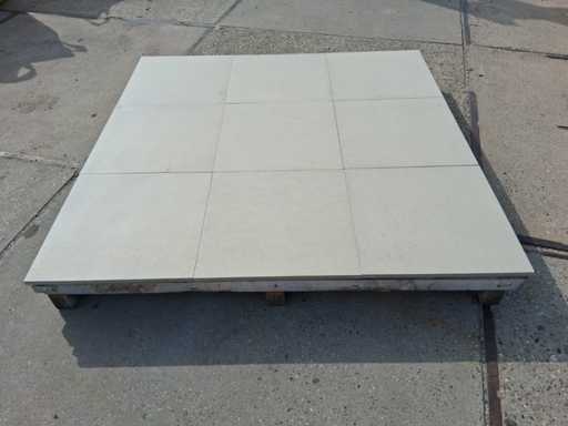 Ceramic tiles for the garden (approx. 28.08m²)