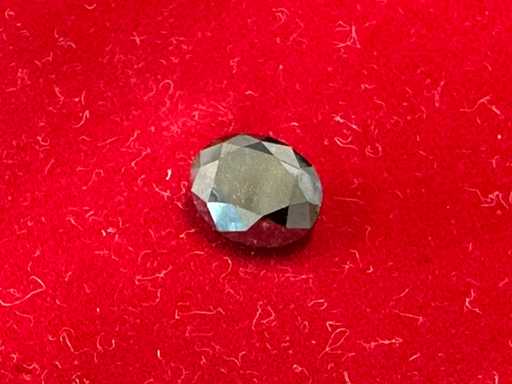 Diamant - 2.13 carat echte natuurlijke zwarte diamant in ovaal vorm (gecertificeerd)