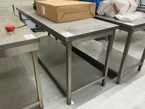 Table de travail en acier inoxydable