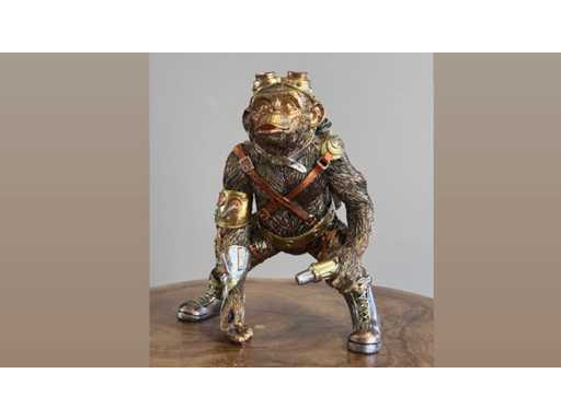 Aap / Monkey Ruimtepiloot H21cm