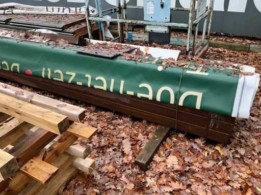 Diverse metalen kokers (14x)