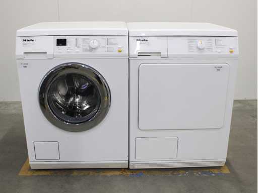 Miele W 3371 Edition 111 Wasmachine & Miele T 8813 C Edition 111 Wasdroger