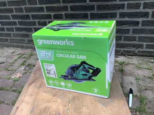Greenworks gd24 Akumulatorowa piła tarczowa