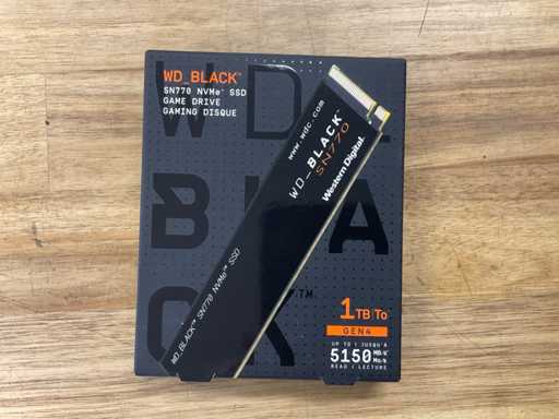 WD Nero SN770 Disco da gioco 1TB