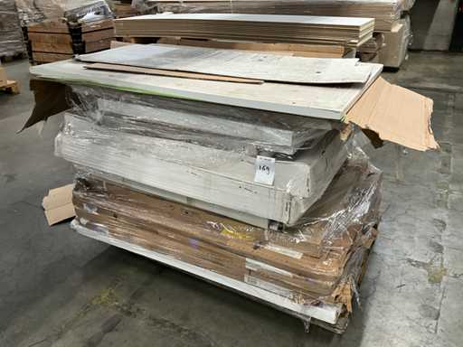 Lotto di vassoi per la doccia