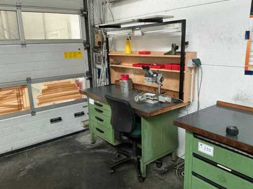 Banco de trabajo ORION con contenido