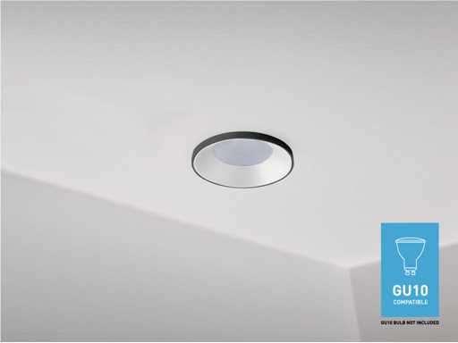 GU10 Inbouw armatuur met lamphouder(50x)