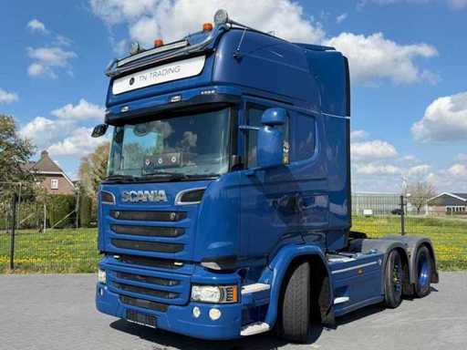 Scania - R580 - V8 - 6x2/4 - Aria piena - Retarder - 2017 - Camion
