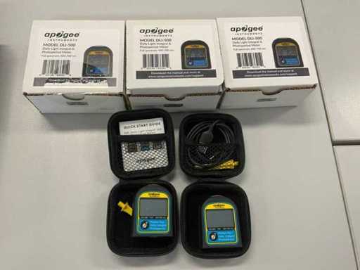 Apogäum DLI500 Tageslichtintegral- und Photoperiodometer (3x)