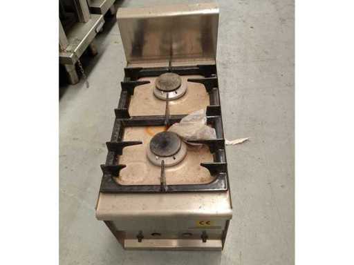 GICO Cooker 2 Gasbrenner zum Abschluss