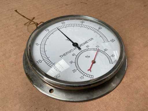 Vintage Marine Thermo-Hygrometer