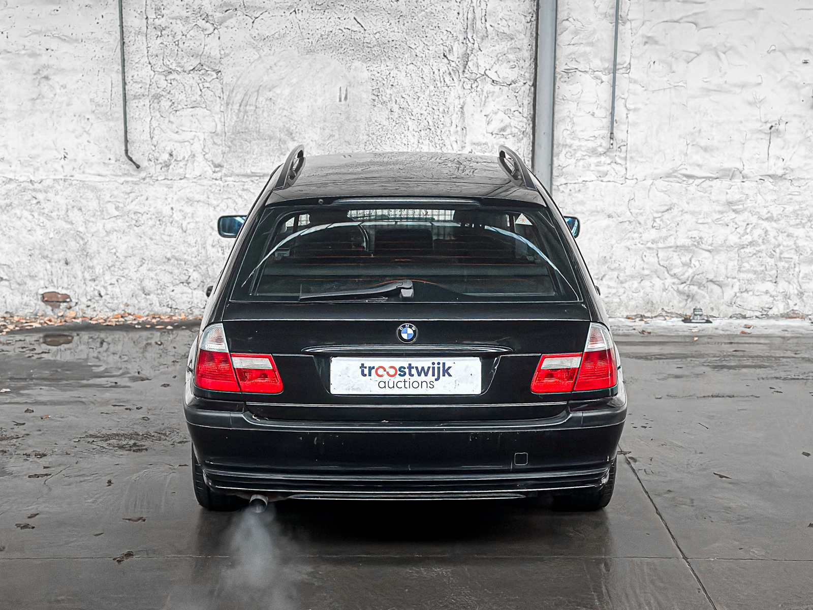 BMW 316i Touring Black & Silver 3-serie 114pk 2003,  62-LK-SL