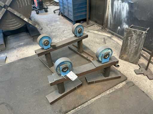 Supports à rouleaux à soudage 2 pièces