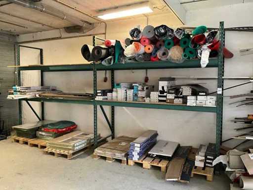 Palettenregale (2 Abschnitte)