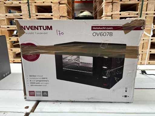 Inventum OV607B Backofen – Freistehender Konvektionsofen – 60 Liter