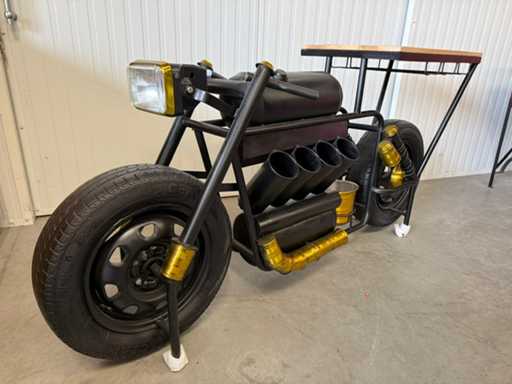 Oldtimer Motorcycle - Mobili da bar