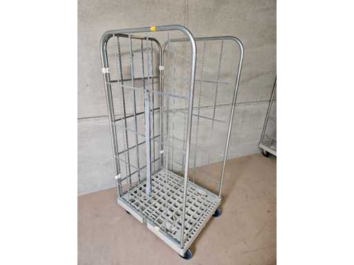 1x metal roll container