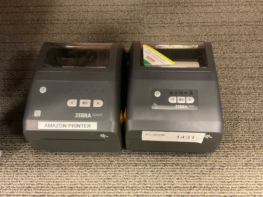 Zebra ZD420 / ZD421 Labelprinter (2x)