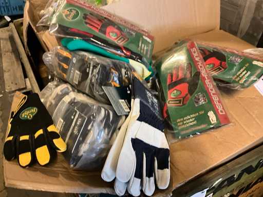 Série de gants de travail