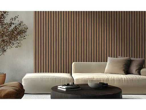 Panneau mural acoustique Arkustik Frozen Wallnut 63,18 m2