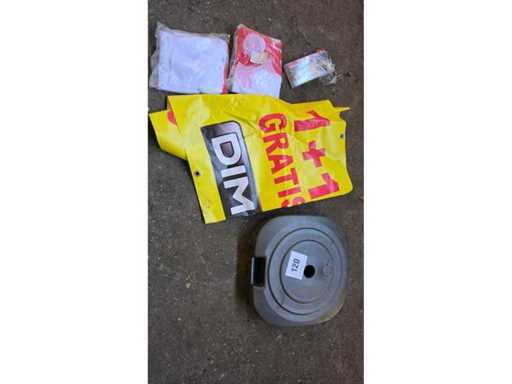 Base parasol et bannière 2x