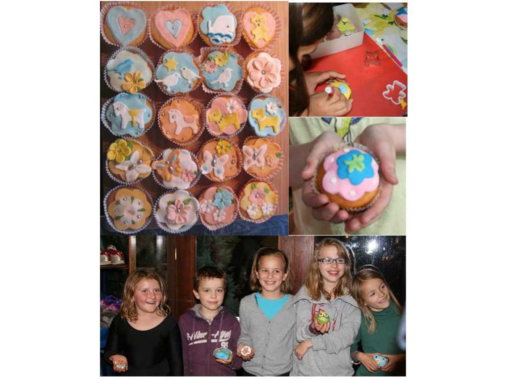 Workshop cupcakes versieren