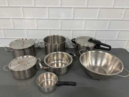 Acciaio inossidabile - Penzola da cucina (6x)