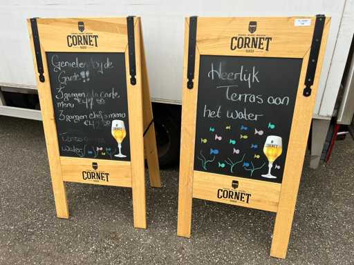 Panneau de trottoir (2x)