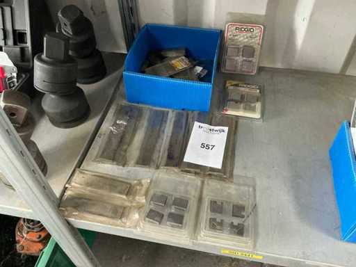 Inserti per loti per la macchina a filettatura ridgid