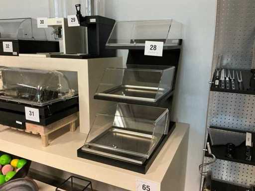 Witryna wystawowa Pinti Buffet 3-częściowa