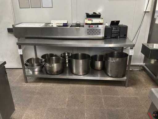 Table en acier inoxydable