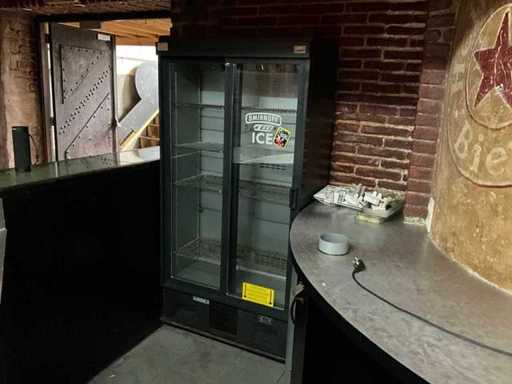 Frigorifero a porta in vetro Gamko Max125/500SC