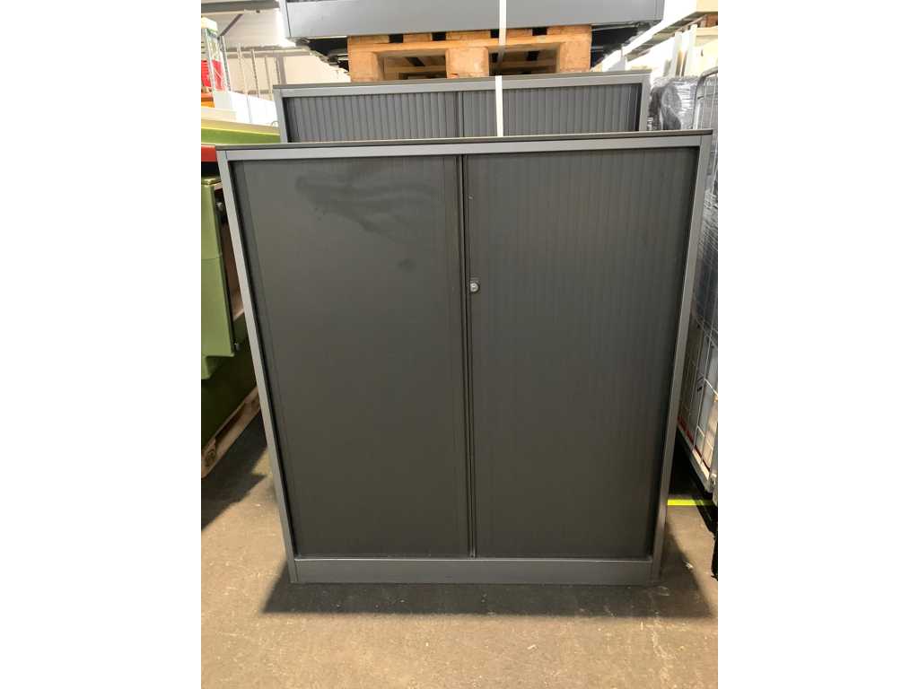 2 x AHREND half-height roller shutter cabinet