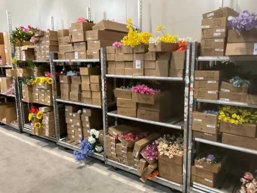 Fleurs artificielles émeraude