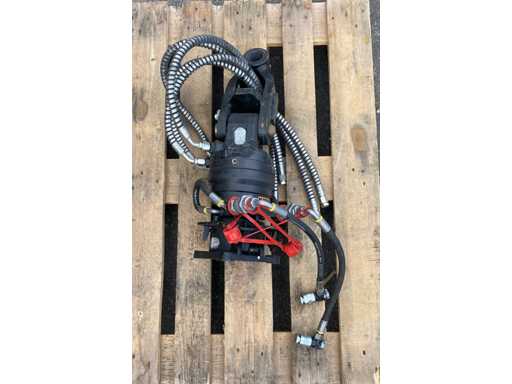 Motore rotativo Kinshofer KM06S incluso accoppiatore rapido KM505-HD