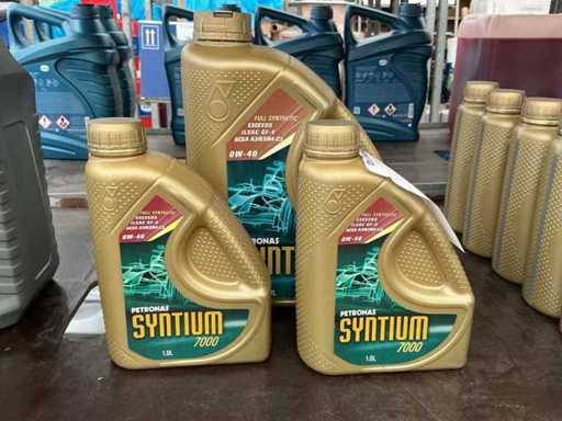 Petronas Syntium 7000,inhoud 6 liter 0W40 Vol Synthetische Motorolie