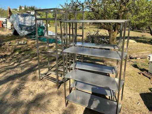 Stainless steel storage racks