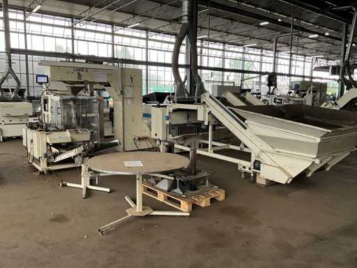 1995 Cremer CP 300 Ligne d’emballage de bulbes à fleurs