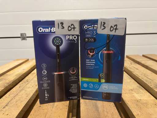 Oral-b - Braun - szczoteczka do zębów - pielęgnacja jamy ustnej (2x)