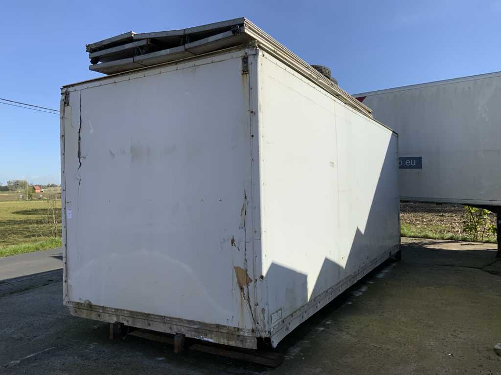 Storage container with contents