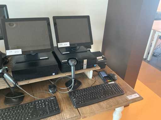 Komputer stacjonarny - Hewlett-Packard - System sprzeda?y detalicznej HP RP5 model 5810